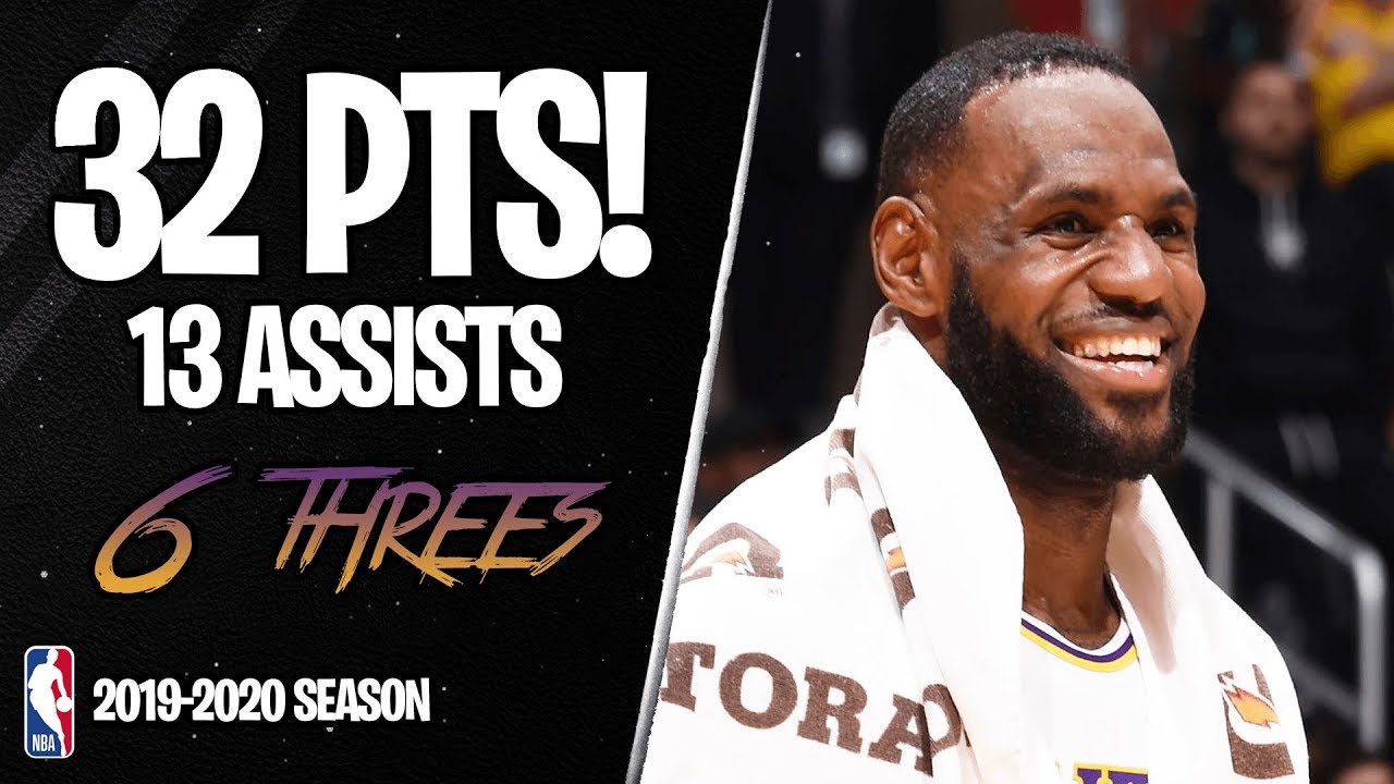 LeBron James 32 Points, 13 Assists vs Minnesota TImberwolves - Full Highlights 08/12/2019
