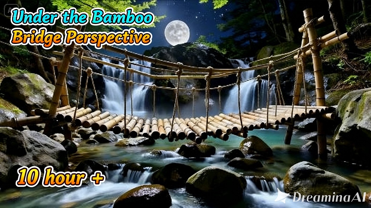 Fall Asleep Fast Tonight 🌌 10+ Hours of Peaceful River & Small Waterfall Ambience
