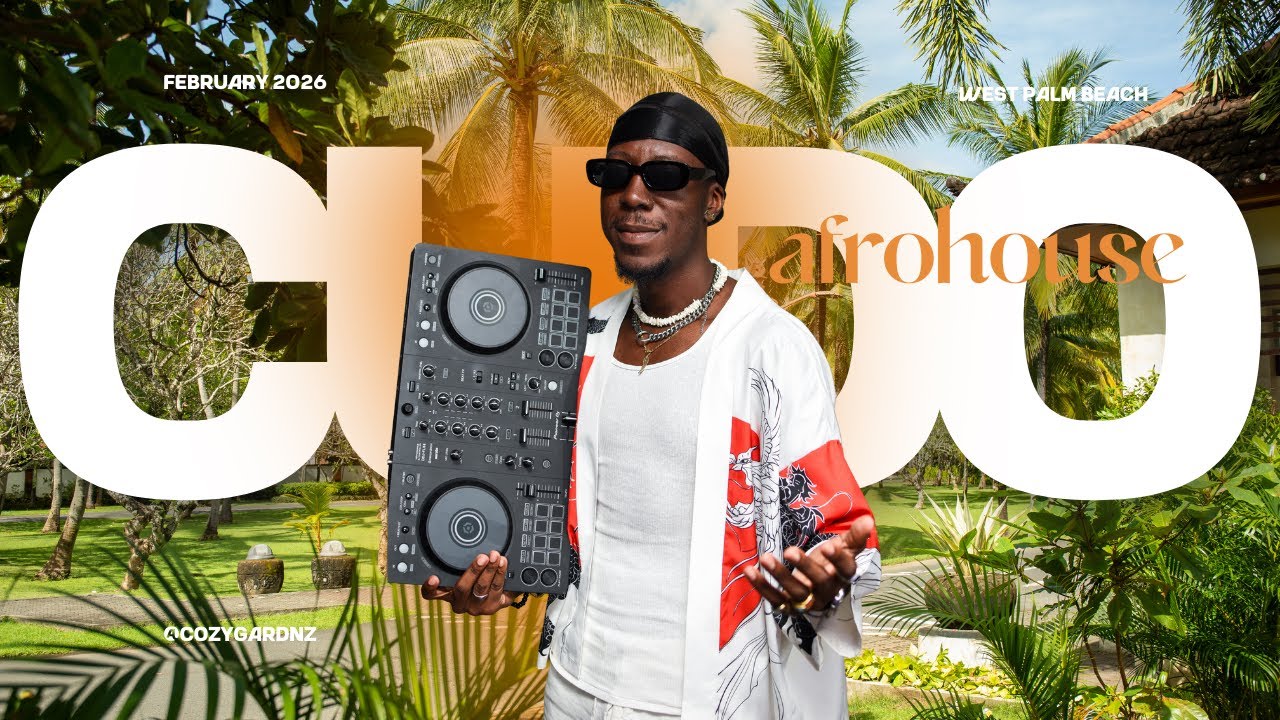 Afro House Garden Mix | South Florida 2026 | Cudo Live Set