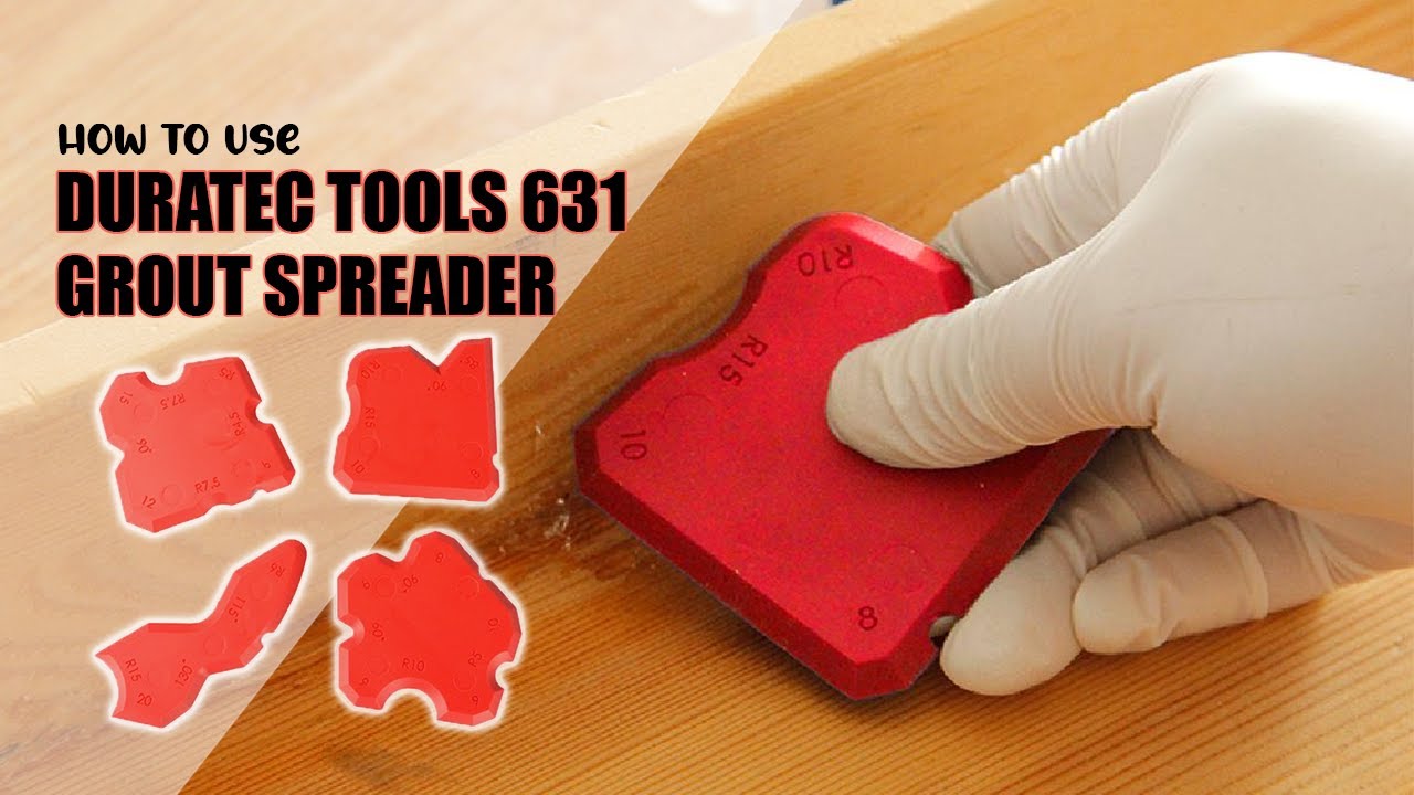 Product Review | Duratec Tools 631 Grout Spreader for Perfect Tiles Cement Grouting Lines