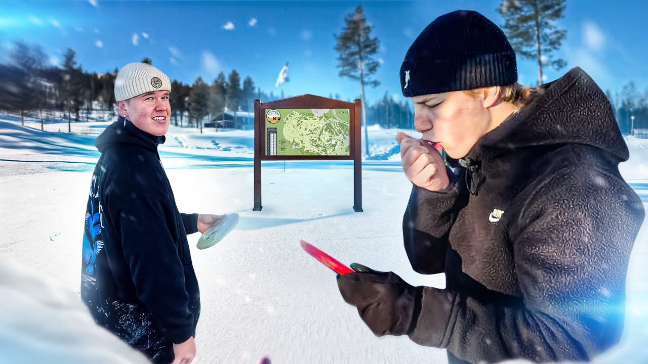 TALVIKIERROS SUOMEN TURUS | Luolavuori Frisbeegolfpuisto