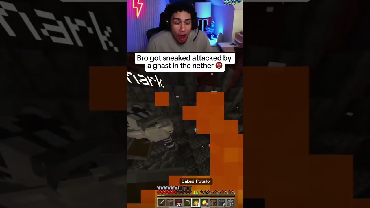 Mob accuracy on Minecraft bedrock is lethal 😭🙏🏽
