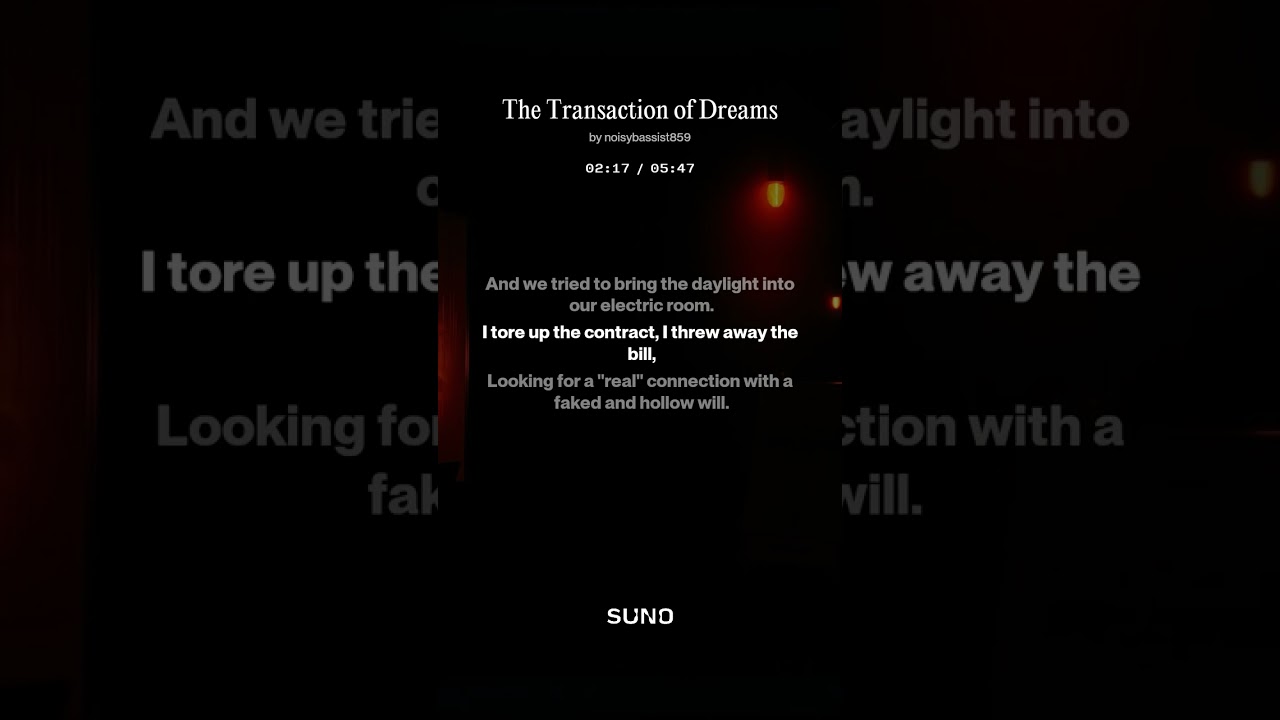 The Transaction of Dreams