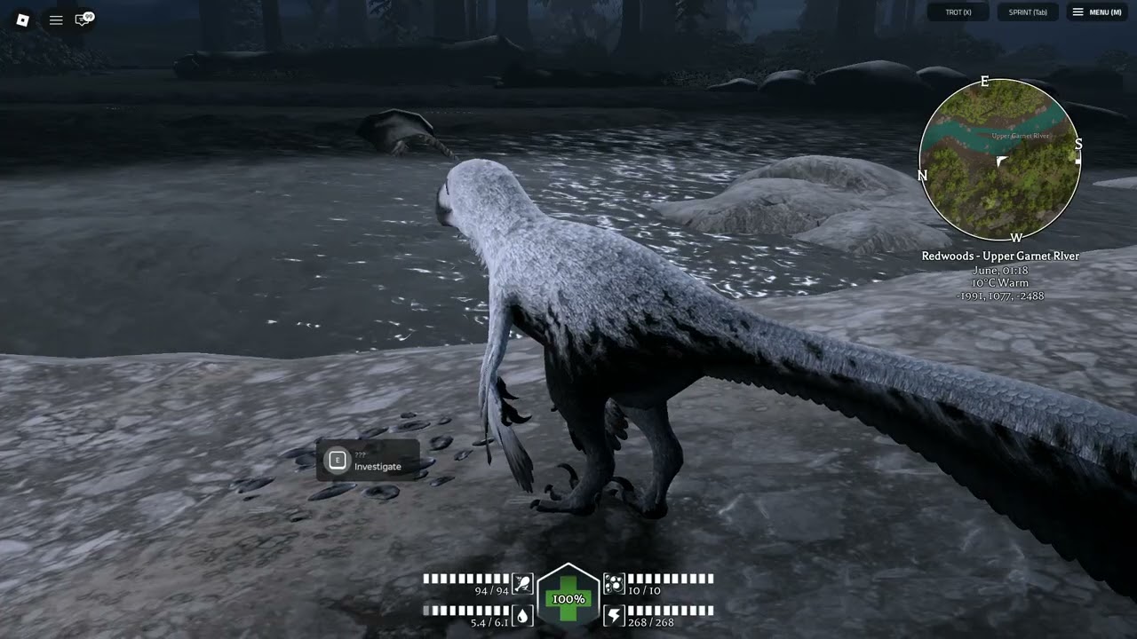 trying to elder a utahraptor in prior extinction roblox