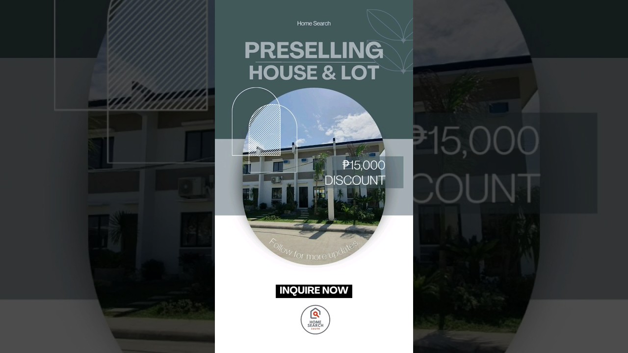 A high-end amenities and fully secured community in Cabuyao, Laguna. Available thru Pag-ibig.