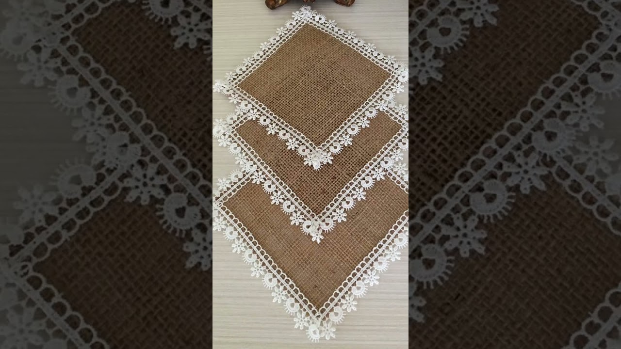 Table mate design ideas made your own table runner/mates #homedecor #shortvideos #ideas