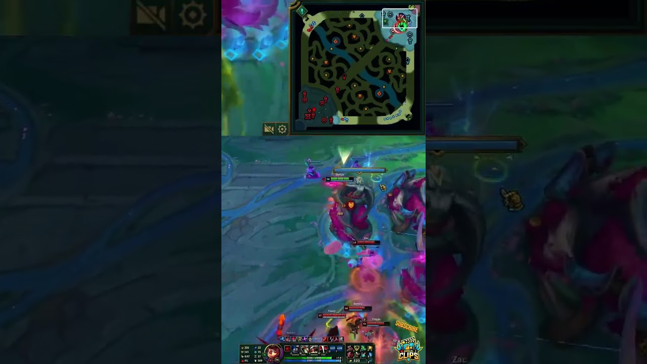 Darius 1v5 defends nexus with a pentakill 🩸