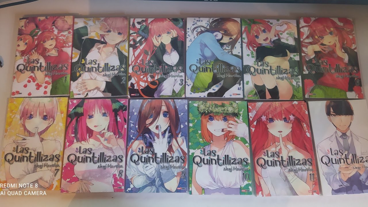 manga las quintillizas panini manga