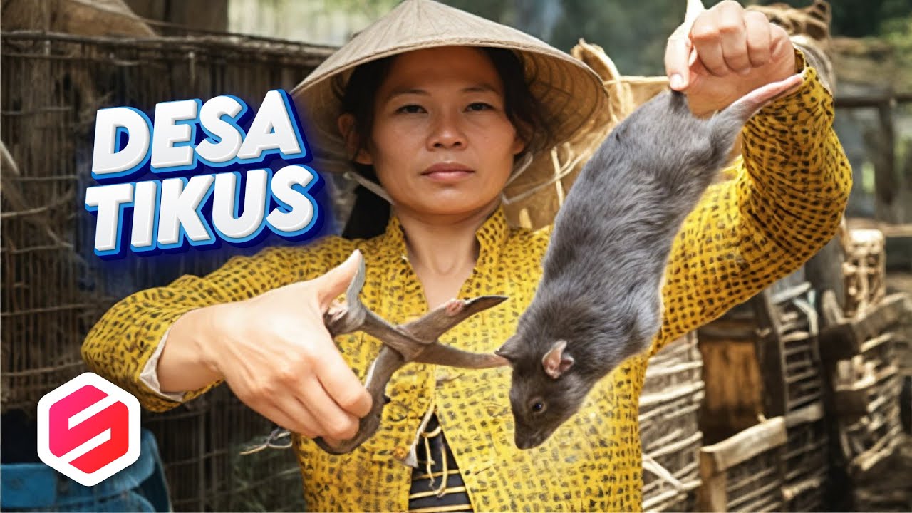 BEGINI TIKUS DIPROSES DI DESA TIKUS, Pekerjaan Warganya Adalah Pemburu Tikus.