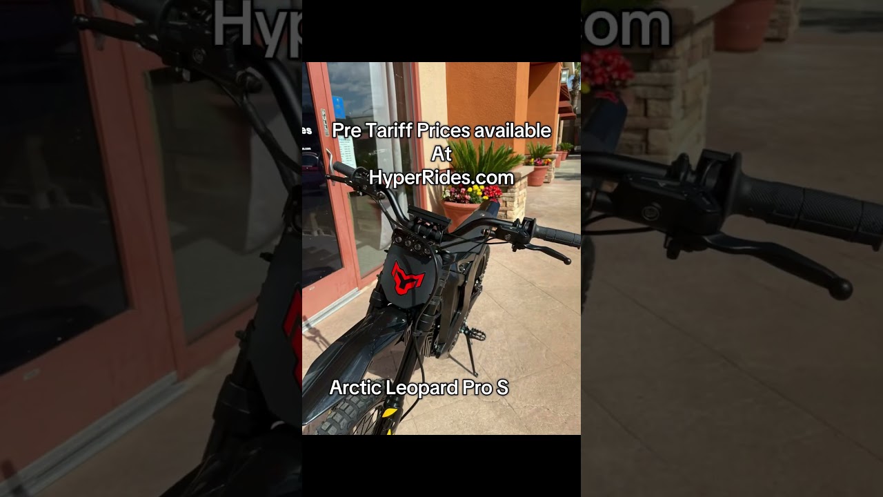 Pre Tariff Prices at HyperRides.com 