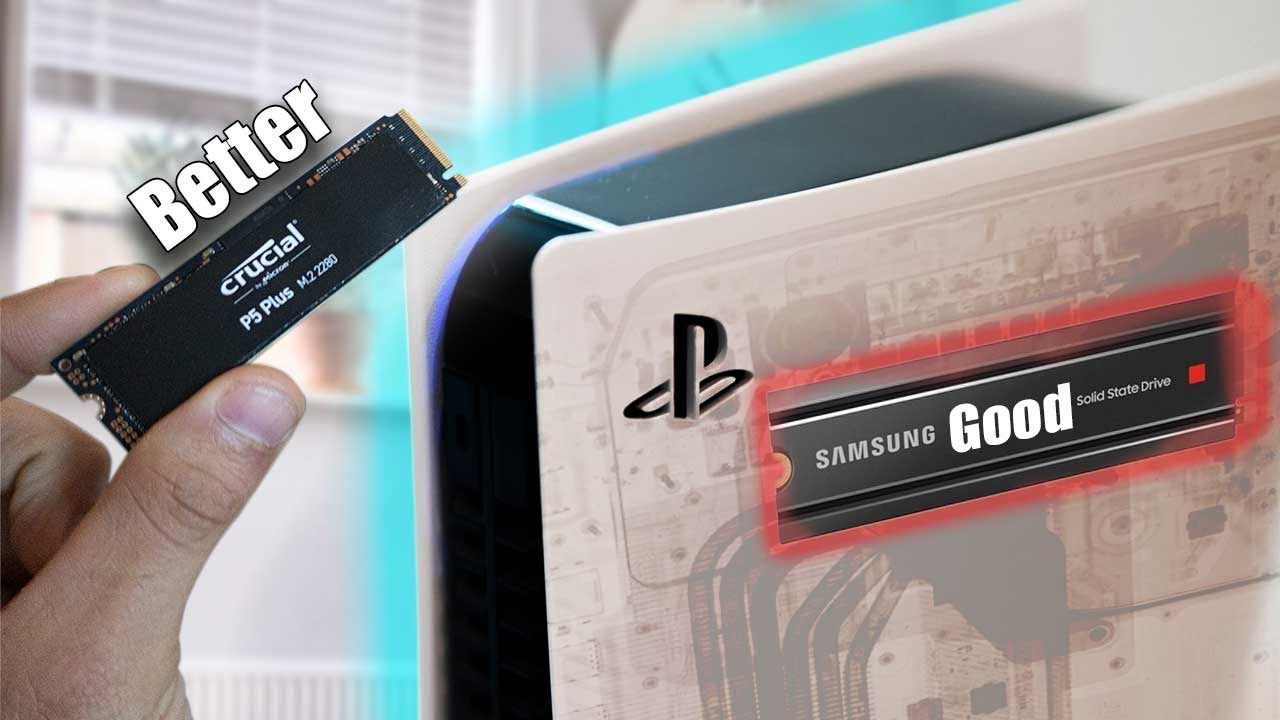 PS5 Best M.2 SSD - Samsung 980 Pro VS Crucial P5 Plus