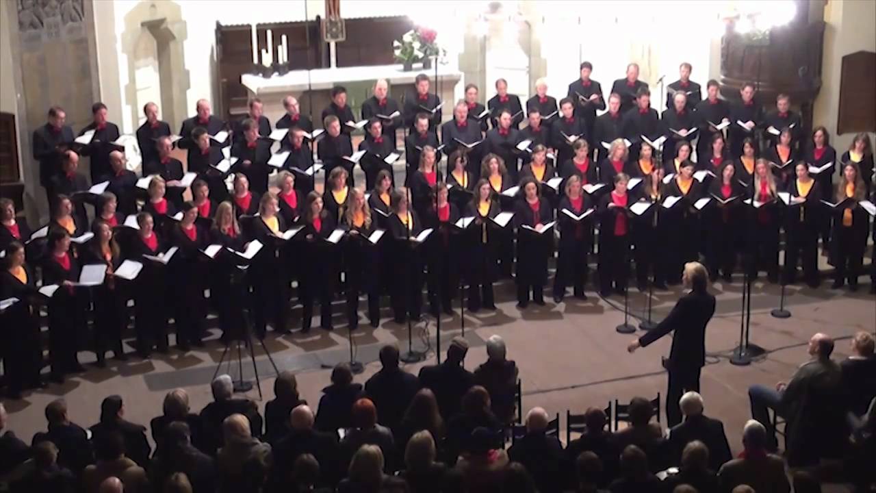 Eric Whitacre conducts THE SEAL LULLABY (Junges Vokalensemble Hannover)