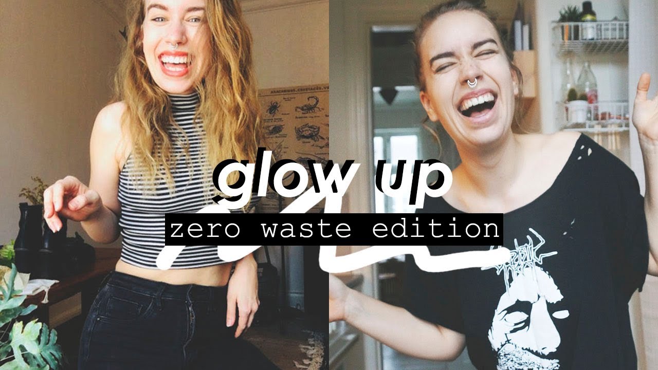 24 HOUR ZERO WASTE GLOW UP // sustainable self-care & dealing with loss