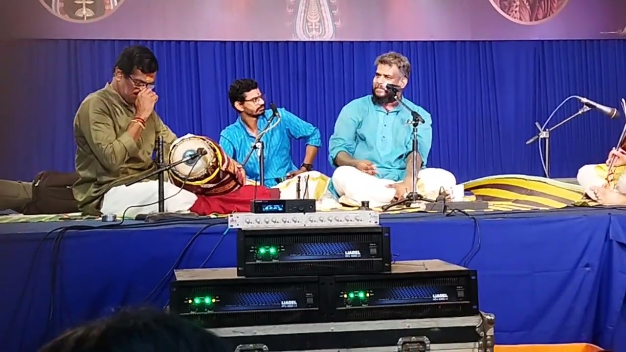 Harish Sivaramakrishnan performed at  Ernakulathappan temple on 23Jan24   #harishsivaramakrishnan ✨✨