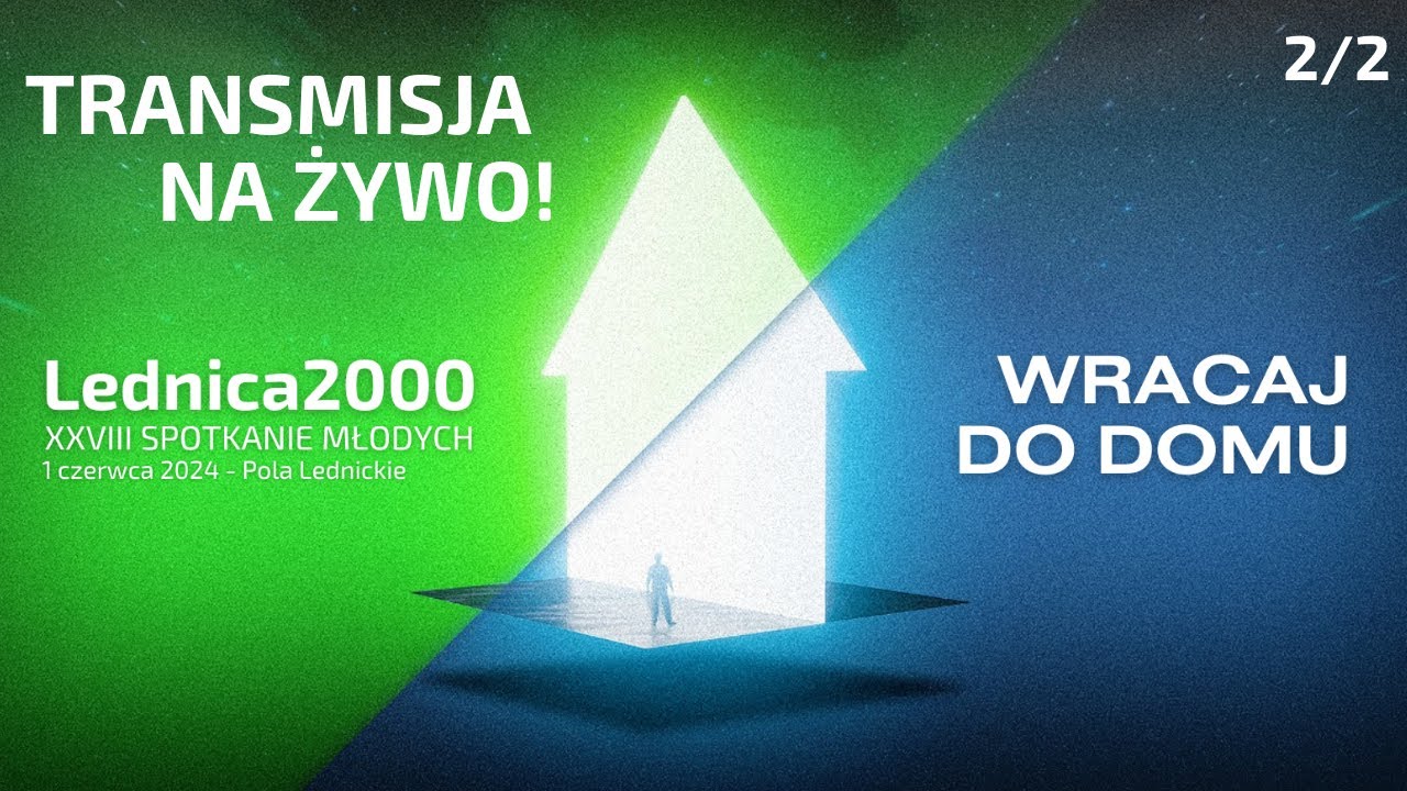 TRANSMISJA NA ŻYWO - CZĘŚĆ 2 - XXVIII Spotkanie Młodych LEDNICA 2000