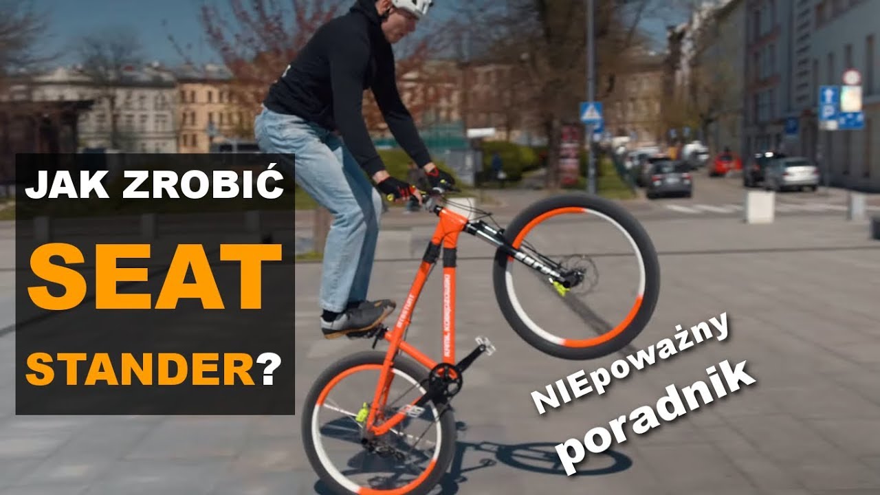 Jak zrobić WHEELIE NA SIEDZENIU? | Szkoła MTBstunt #19