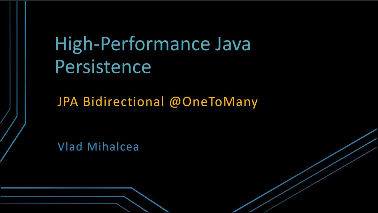 The best way to map a bidirectional JPA OneToMany relationship