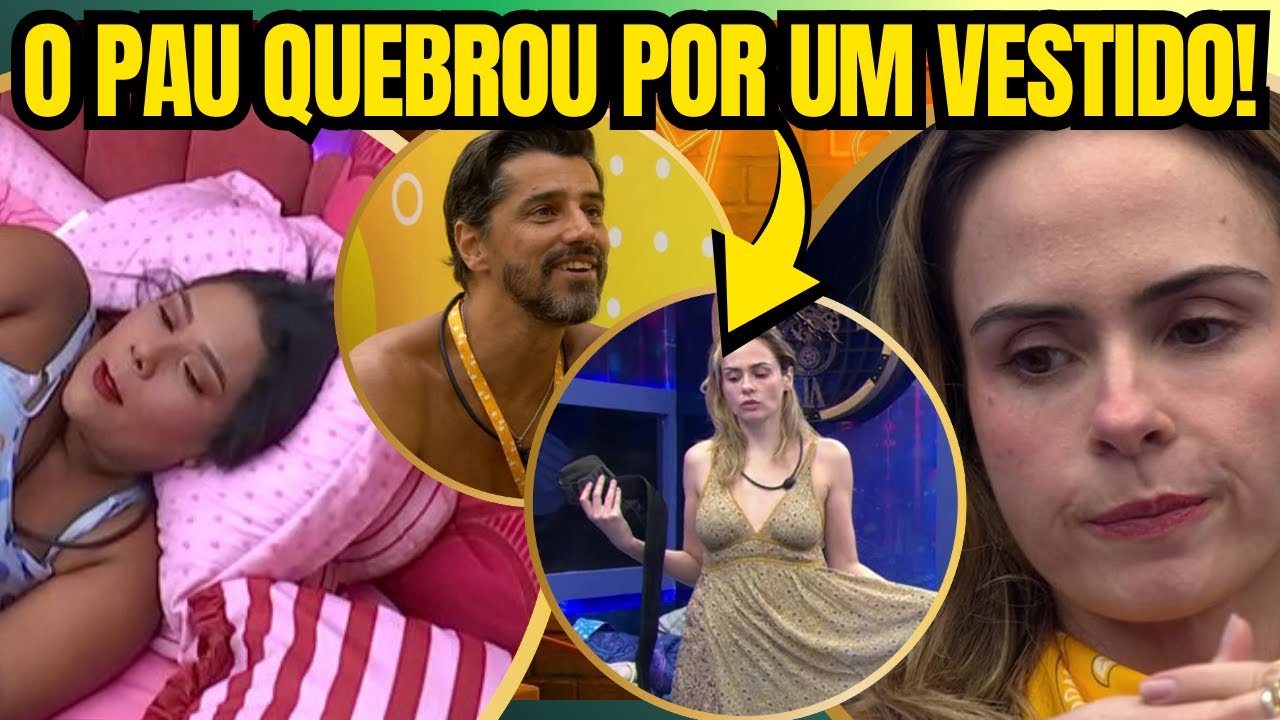 ULTIMATO DO BIG BOSS! ANA PAULA PEITA A PRODUÇÃO, SE RECUSA A USAR FIGURINO E É BARRADA DA FESTA!