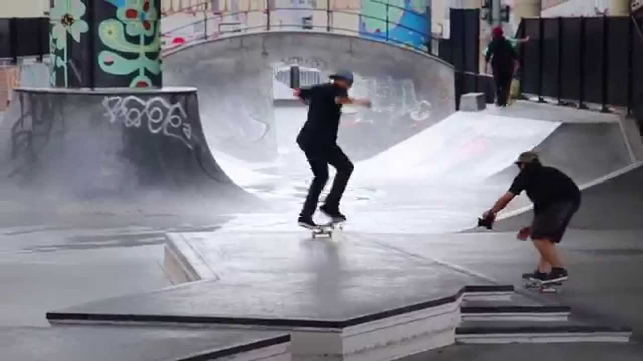 DC Chile SoMa West skatepark SF