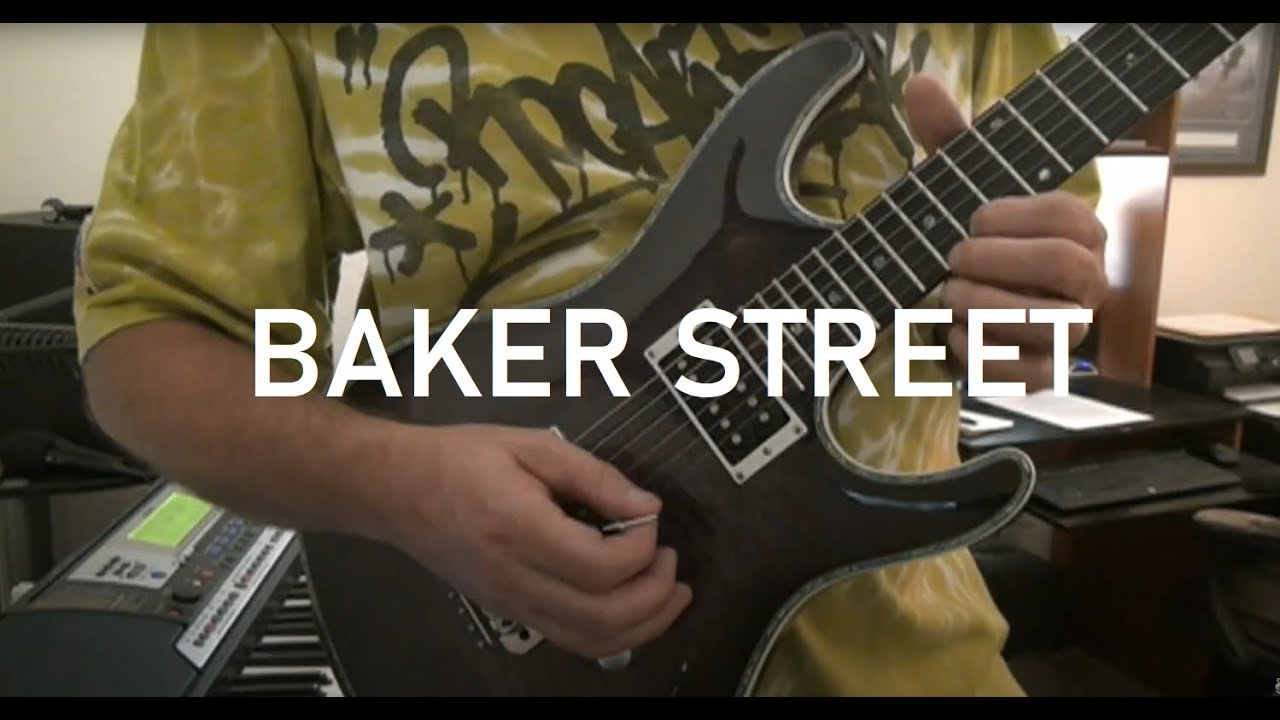 Gerry Rafferty - Baker Street (Guitar Cover by Mark G. Sheibley)