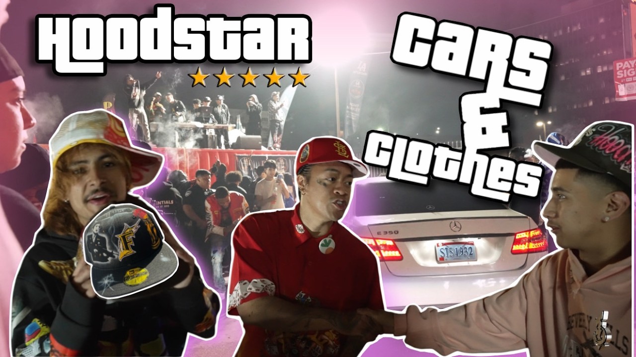 Hoodstar Cars & Clothes Vlog #2 (HOTTEST STREETWEAR EVENT IN LA)