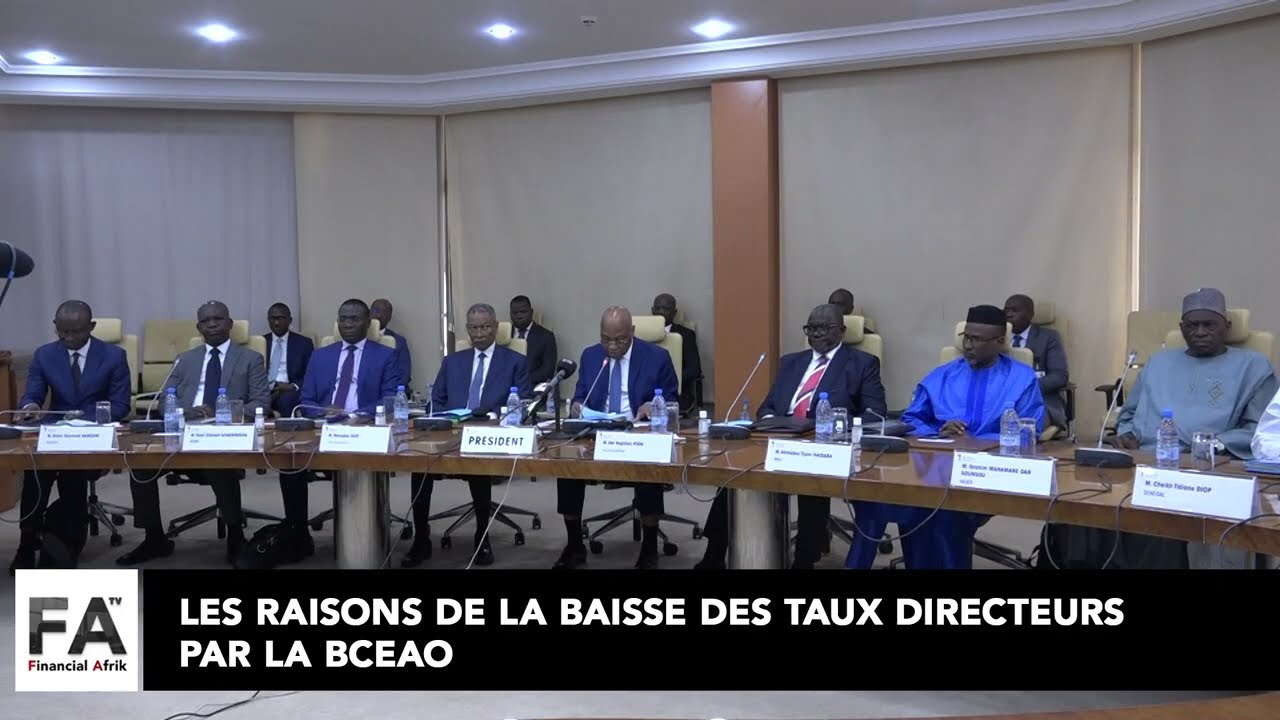 ‎Les raisons de la baisse des taux directeurs par la BCEAO