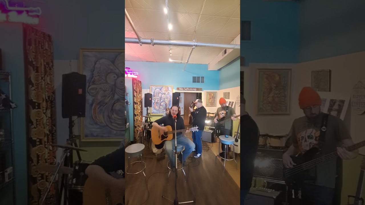 All along the watch tower.  ( A throw together jam with Jake, Lauren, and Bobby at Funky Java)