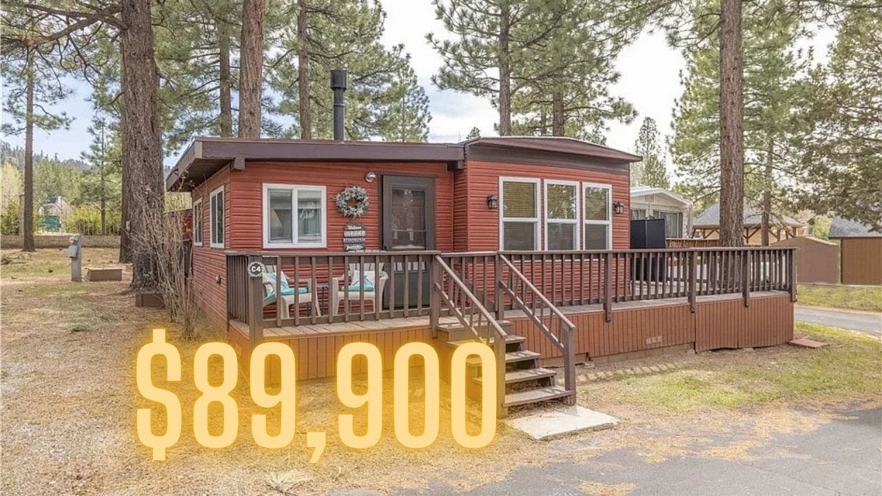 Mobile Home Tour Big Bear- Lakeside