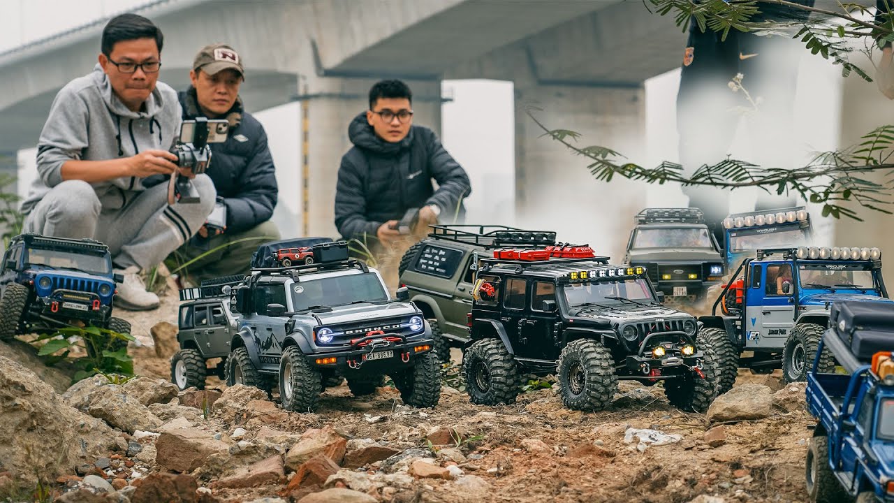 Epic RC Cars & Crawlers Team Challenge: Sand Racing, Rock Crawling & River Rescues! 🚗💥🌊