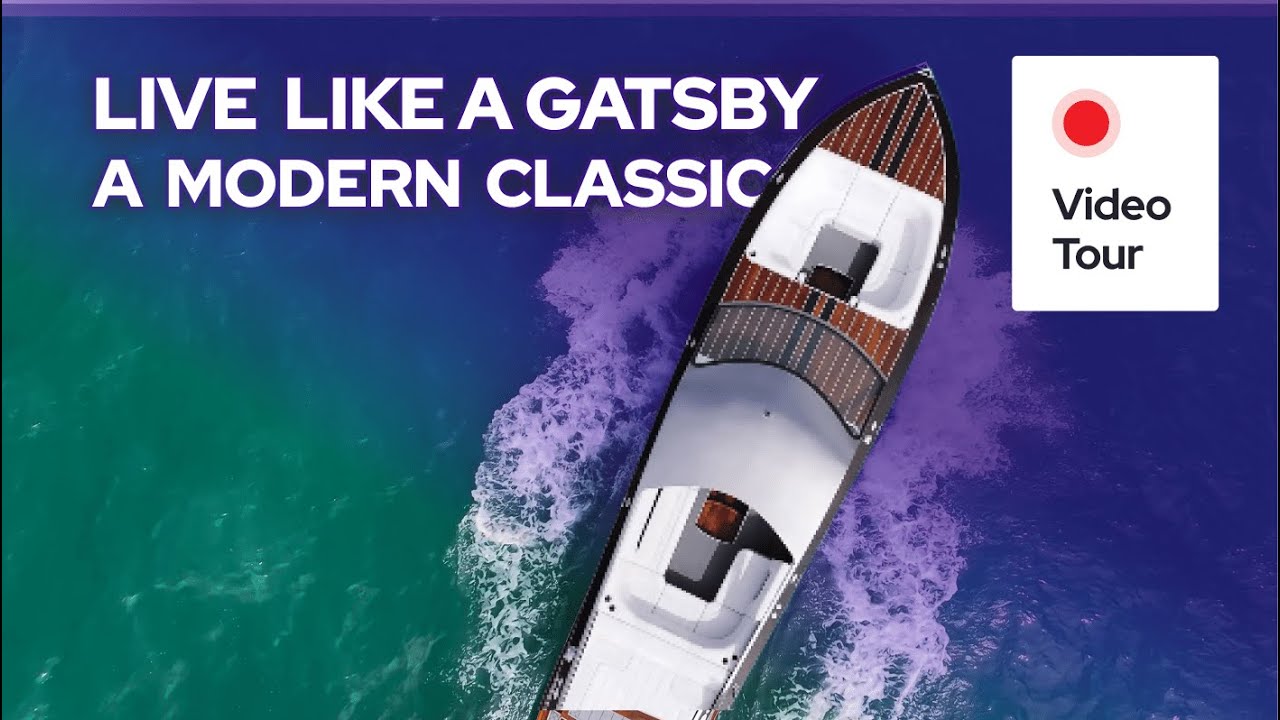 Boat Like a Gatsby - StanCraft Hammerhead 390HT - Classic Wooden Boat