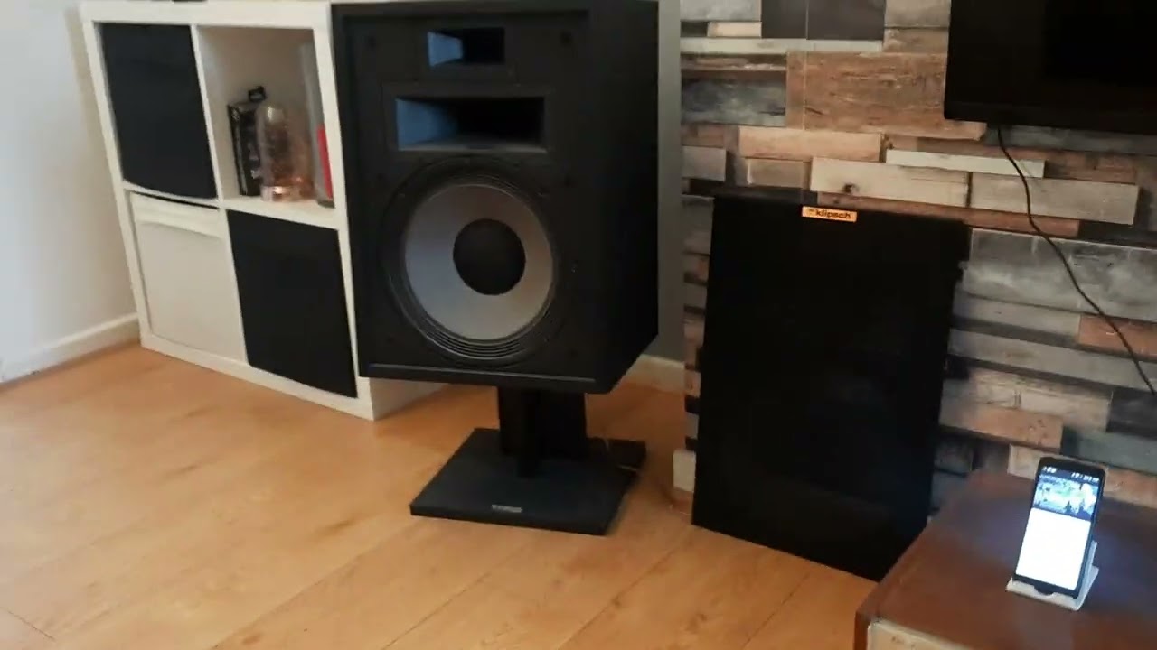 klipsch heresy 2 + sansui qrx 5500