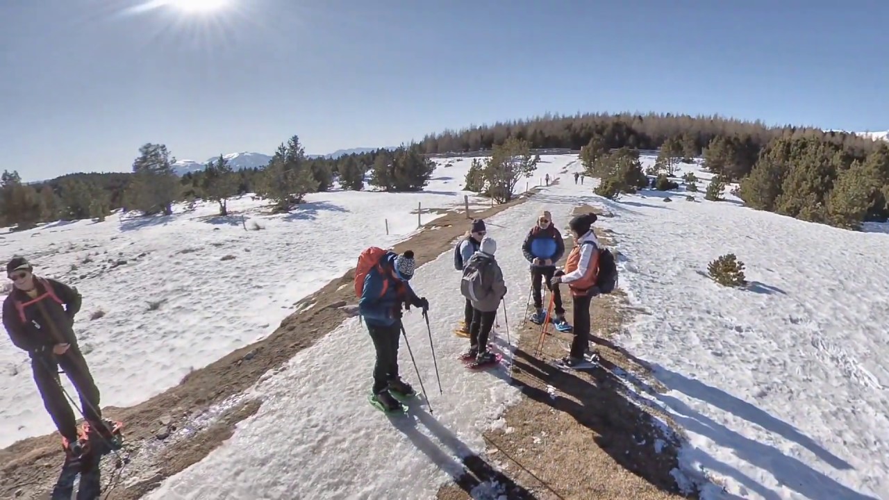Balade raquettes « La Calme » à Font-Romeu, Dimanche 12Janv2020