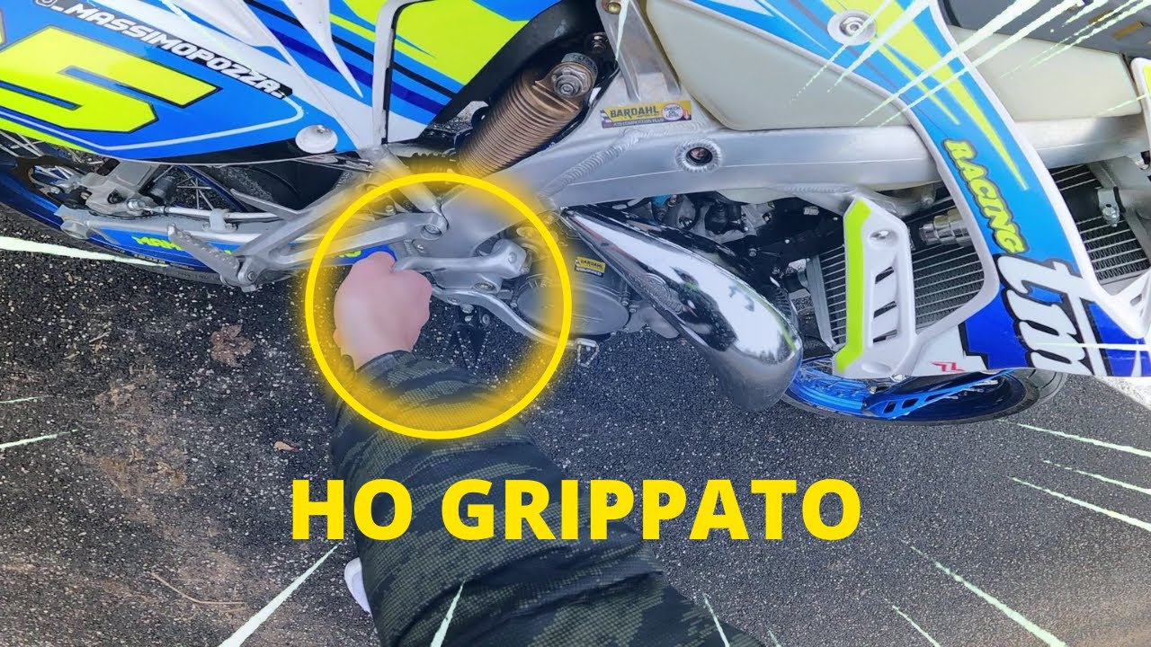 TM 125 GRIPPATA 😭