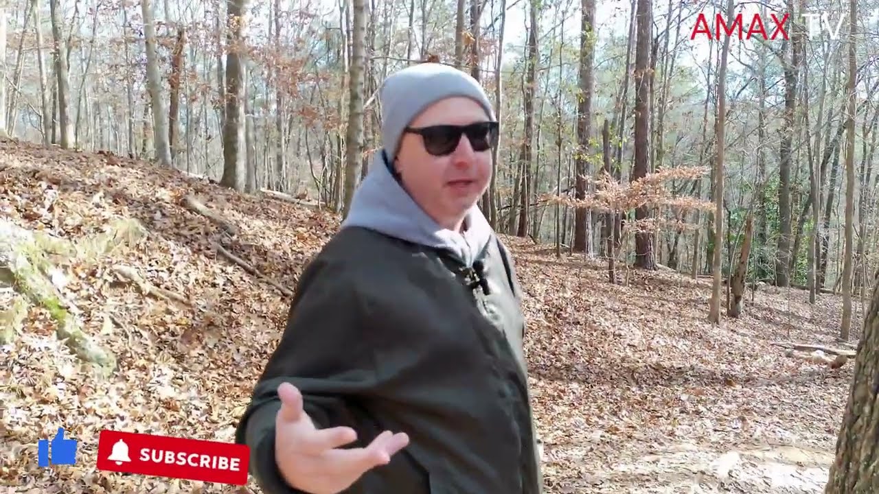 Short film BAMBOO FOREST documentary hike tour! Atlanta GA hiking river side!! Subscribe! Bigfoot?