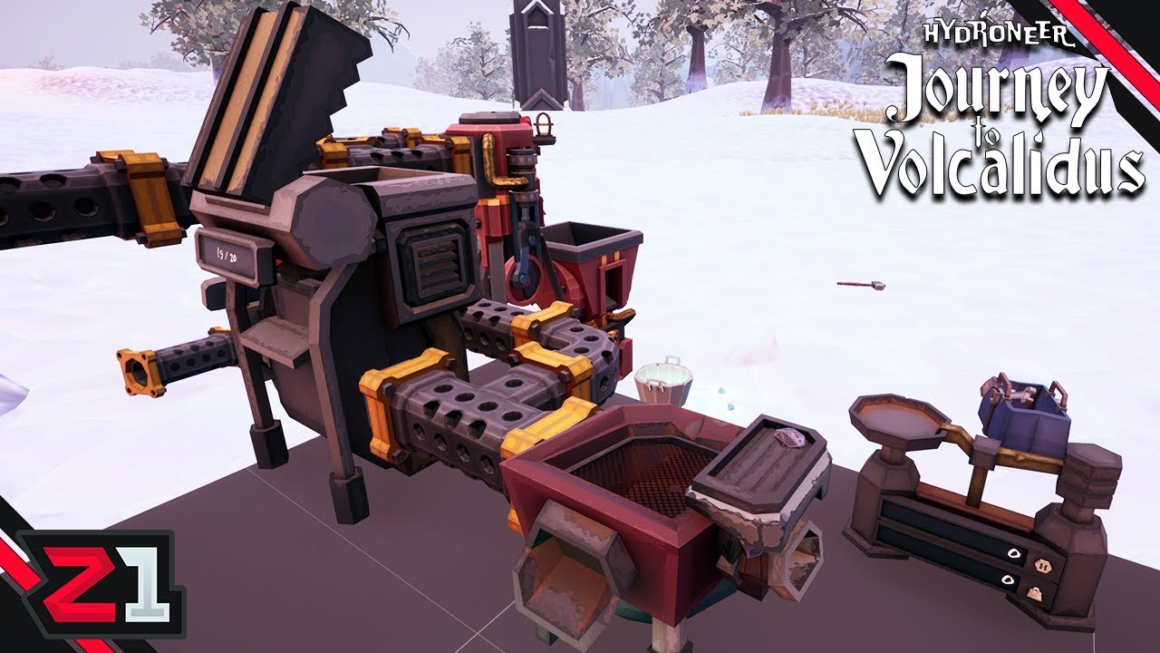 Expanding The Tiny Factory ! Hydroneer Volcalidus UPDATE [E2]