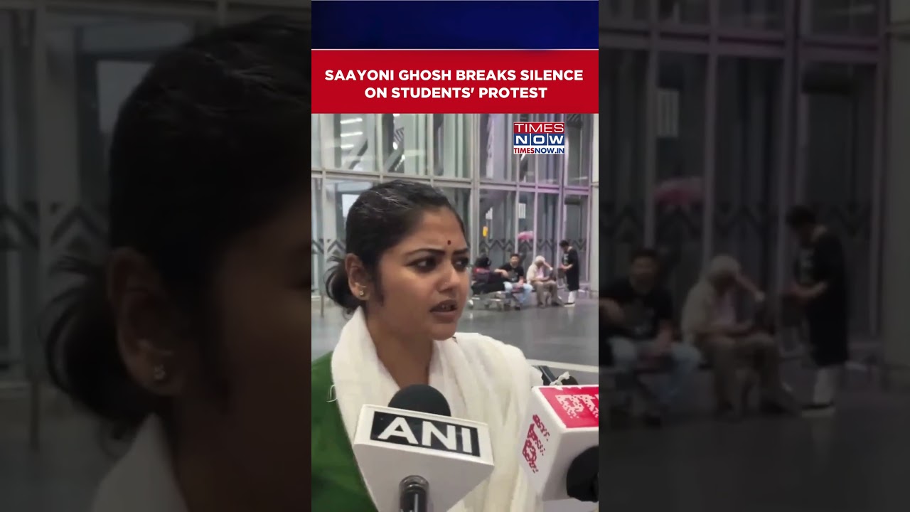 Rebel TMC MP Sayoni Ghosh Breaks Silence Over CJP Protest With Powerful Message #shorts
