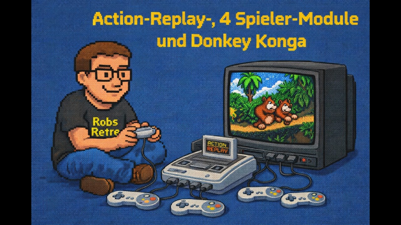 Action-Replay-, 4-Spieler-Module und Donkey Konga Special Edition