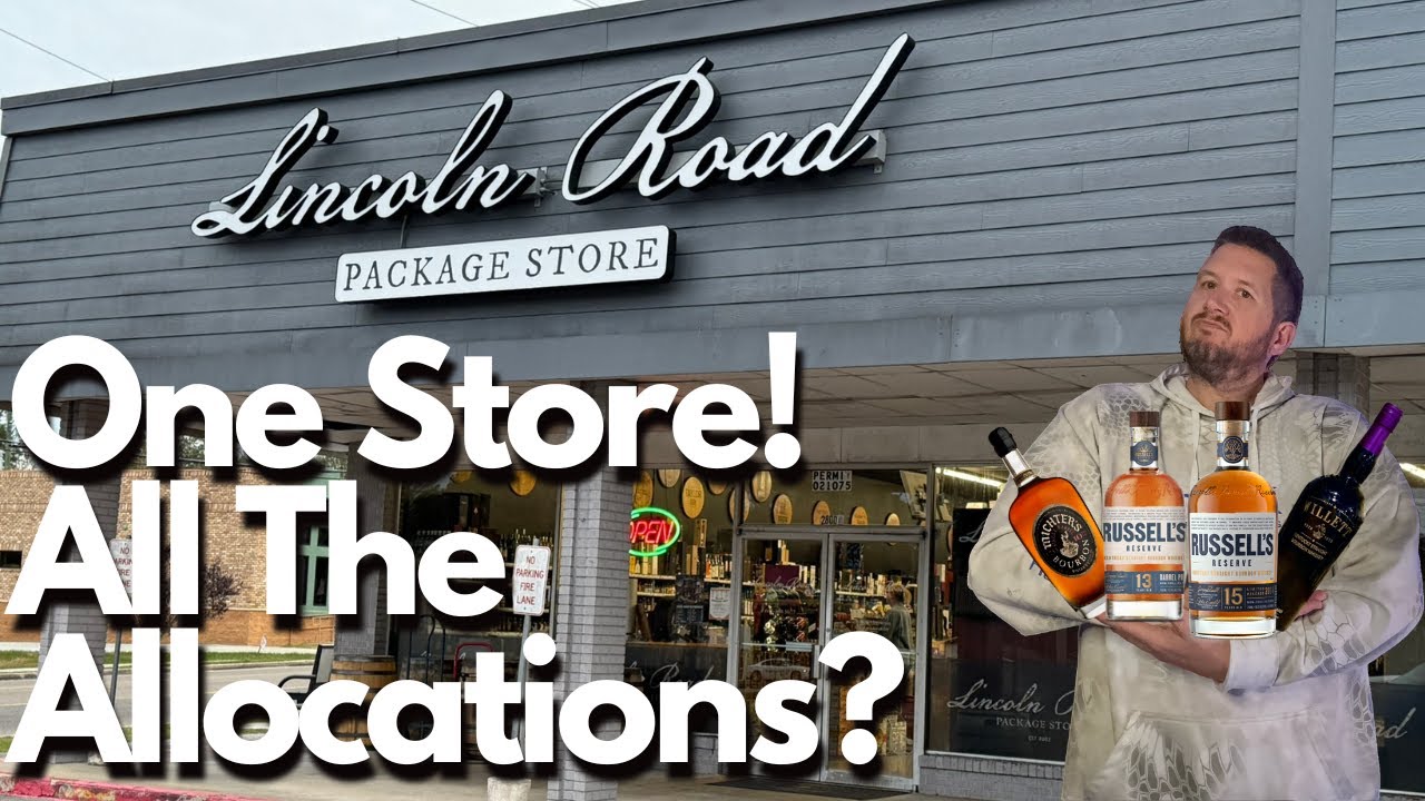 Bourbon and whiskey central? This store has it all!