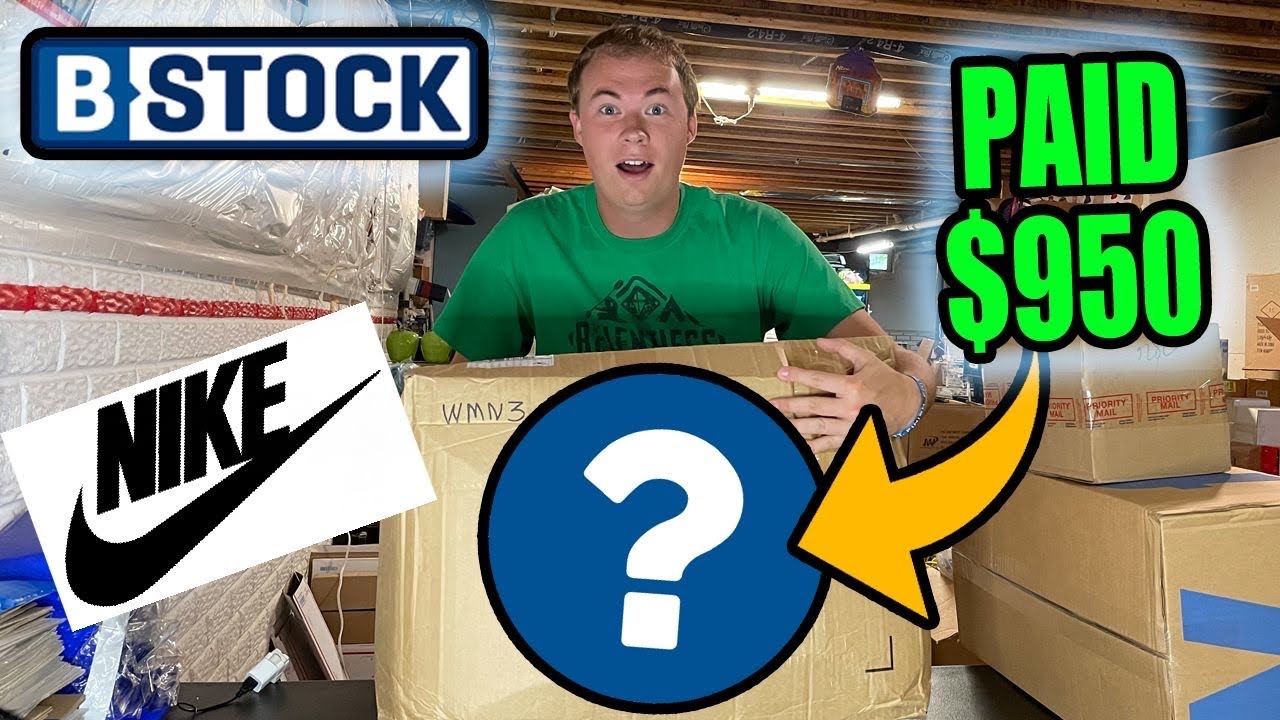 My B-Stock Nike Liquidation Pallet Unboxing | Buying Wholesale to Resell on eBay