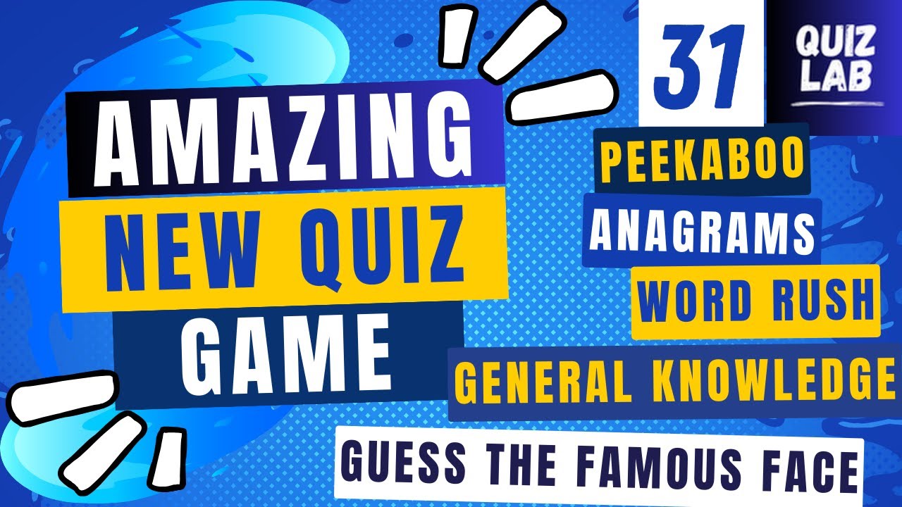 Exciting NEW Trivia Quiz Game. GREAT Family Fun. NEW Games