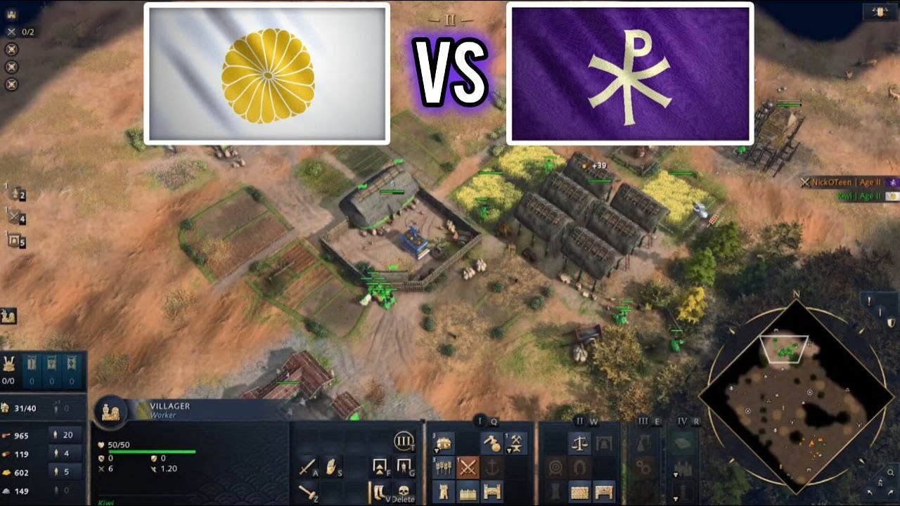 Japanese vs Byzantines: The Tower Rush Has Failed