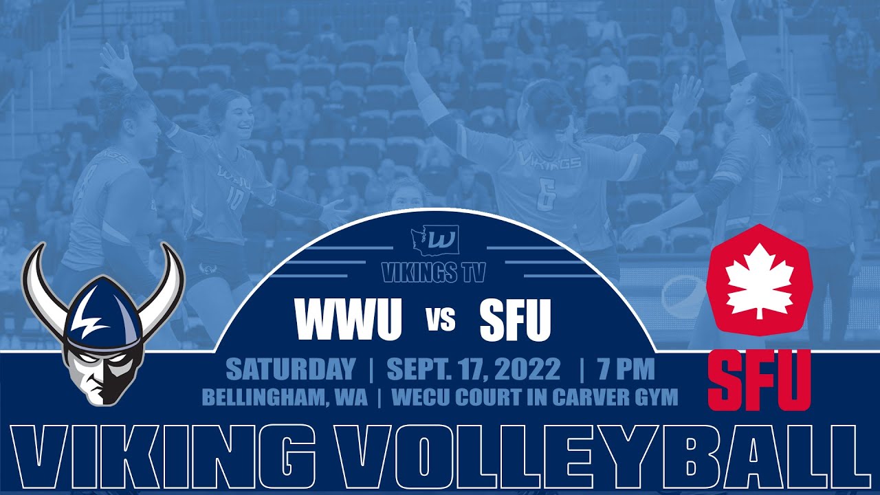 VB | #9 WWU vs. Simon Fraser (9/17, 7 pm)
