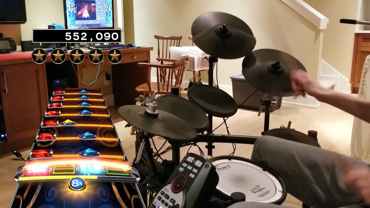 Highway To Oblivion by DragonForce | Rock Band 4 Pro Drums 100% FC