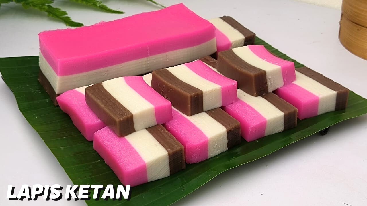 CUMA DI ADUK‼️PUNYA TEPUNG KETAN & SANTAN, LANGSUNG JADI, LUDES DALAM SEKEJAP || LAPIS KETAN ENAK