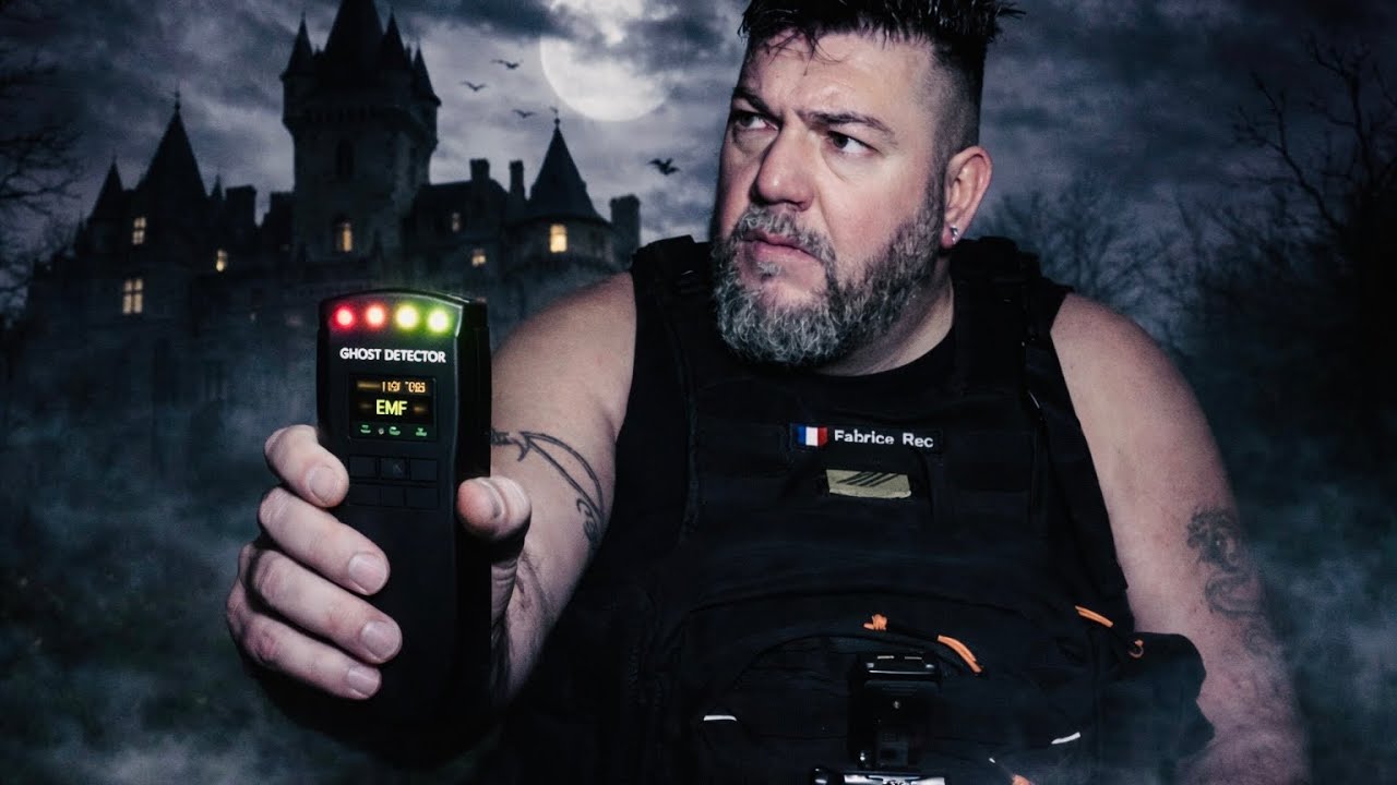 Chasse aux fantômes dans les ruines d'un château