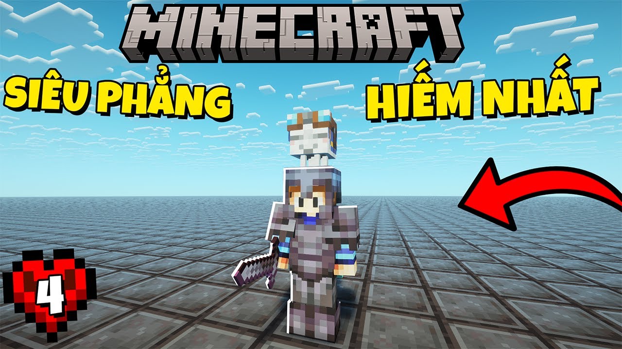 MINECRAFT SIÊU PHẲNG NGẪU NHIÊN TẬP 4 : Khối Siêu Hiếm Đã Xuất Hiện Và Chiến Thắng !!!!