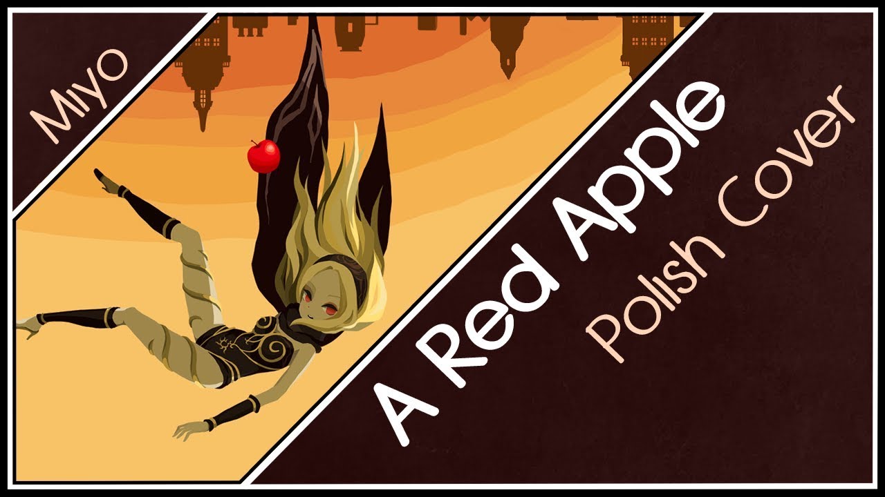 A Red Apple 「Gravity Rush 2 ED」 Polish Cover 【Miyo】
