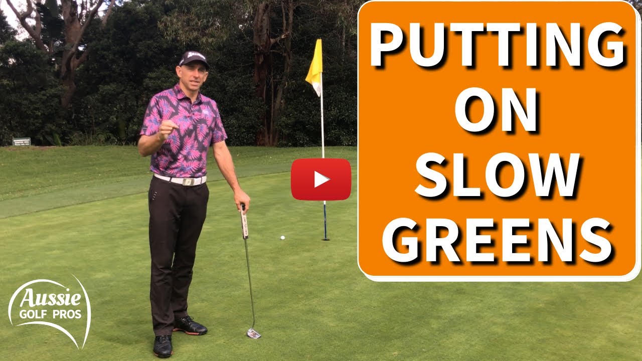 How To Putt On Slow Cored Greens - 3 Steps