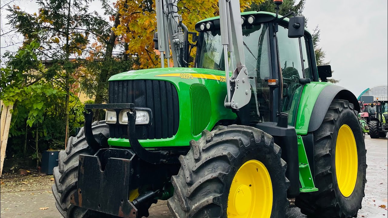 John Deere 6920 S, 2005r, SPRZEDANY tylko 6000 mtg z ładowaczem czołowym, 160 KM *PESTROL*