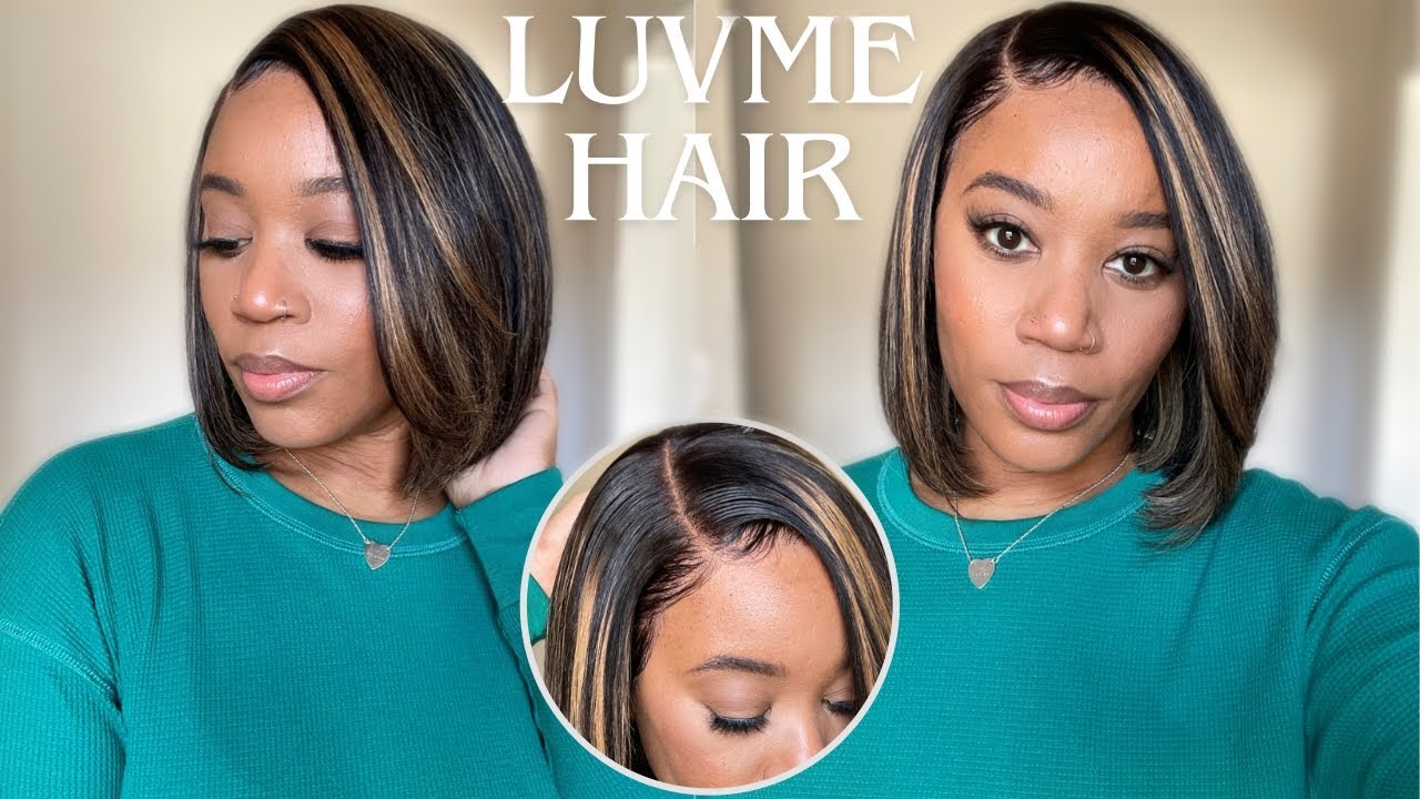 $100 😱 BUDGET FRIENDLY 😍💰 | BLONDE HIGHLIGHT BOB WIG | READY TO WEAR | FT.LUVME HAIR